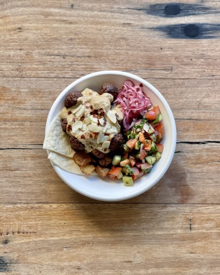 Beirut Bowl: Vegan Meatball
